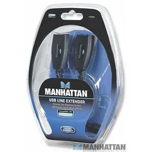 Extensor de conexión USB 2.0 hasta 60Mts pn179300