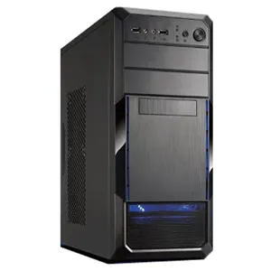 Gabinete GK-991 Tower metálico con USB/Audio/Micrófono frontal, Fuente de poder 500W pnGK-991