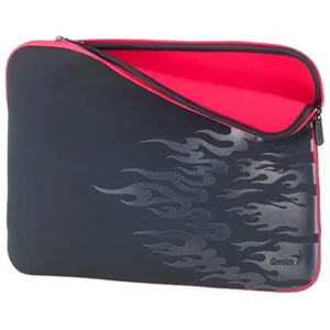 Funda Notebook GS-1500, 15.6"  llamas Negro/Rojo  pn31280227100