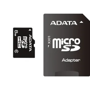 8GB Micro SD CLASE 10 + Adaptador pnAUSDH8GCL10-RA1
