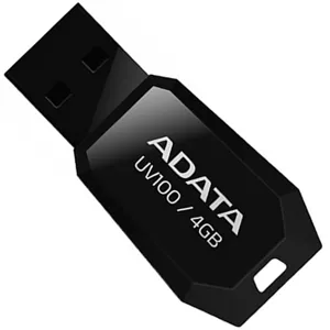 Pendrive 4GB AUV100 color Negro pnAUV100-4G-RBK