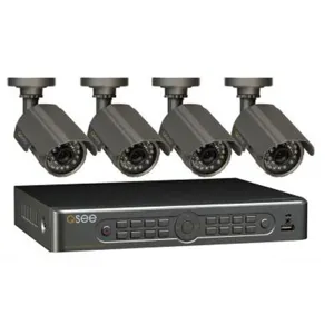 4CH DVR con HDMI  4 x camaras CCD + HD 500GB pnQT5140-4A6-5