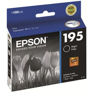 Cartridge-Tinta Epson 195 Negra pn.T195120-AL