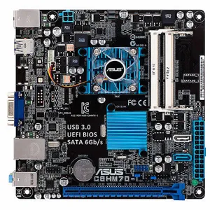 TM C8HM70-I/SI, Intel® HM70, Celeron® 847 , Mini ITX,  2DDR3 SO-DIMM(Dual Ch), SK BGA 1023, VGA, Audio 6+2 CH(HD), USB 3.0
