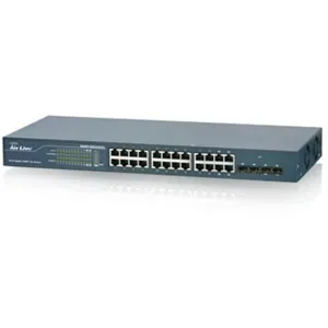 SNMP-GSH2404L Switch 24P+4*Mini-GBIC(combo ports) Gigabit