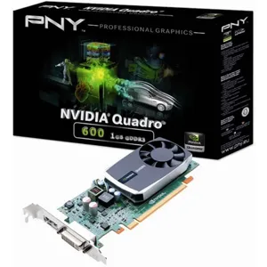 Nvidia Quadro Kepler K600 1GB Blk VCQK600-BLK
