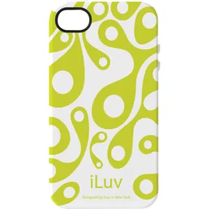 Case Aurora Blanco para Iphone 4S, brilla en la oscuridad, ICC765WHT