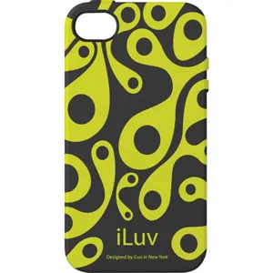 Case Aurora Negro para Iphone 4S, brilla en la oscuridad, ICC765BLK