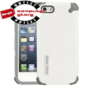 Outlet - Case DualTek Extreme Impact  Blanco, para  IPhone 4/4S pn02-001-01378