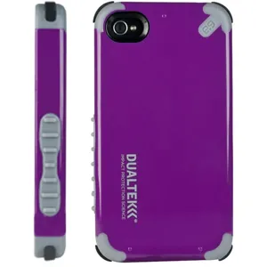 Case DualTek Extreme Impact  Purpura para IPhone 4/4S pn02-001-01445