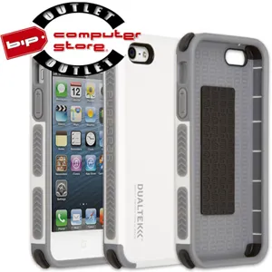Outlet - Case DualTek Extreme Impact Blanco, para IPhone 5 pn02-001-01834