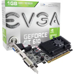 Tarjeta Video GeForce GT610 1GB DDR3 VGA DVI HDMI PN:PN:01G-P3-2615-KR