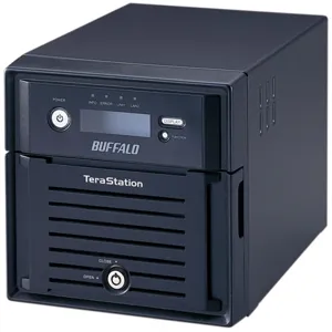 NAS TeraStation Duo 2-Bay 2 TB (2 x 1 TB) RAID Network Attached Storage pnTS-WX2.0TL/R1