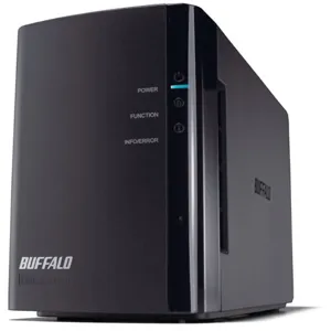 NAS LinkStation Duo 2-Bay 2 TB (2 x 1 TB) RAID Network pnLS-WX2.0TL/R1