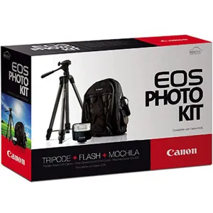 KIT EOS C BOLSO 200EG + TRIPODE + FLASH 200EX  PN:2248V524