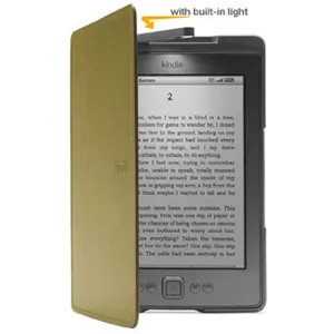 Funda Amazon Kindle, cubiera de cuero color Verde oliva pn515-1060-04