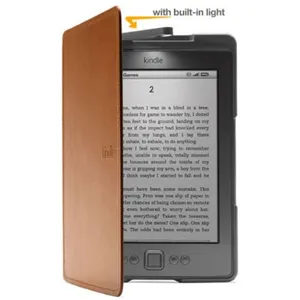 Funda Amazon Kindle, cubiera de cuero color Café  pn515-1060-02