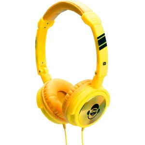 iDance Jockey 100 Audífono Free Súper Bass  compatible iPhone Yellow