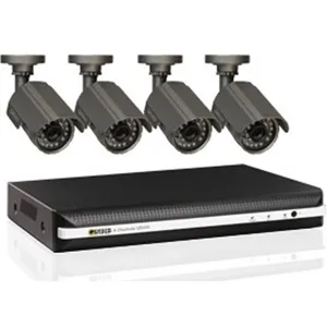 8CH DVR + 4 camaras CCD 450TVL CAM HD 500GB pn QS458-4A6-