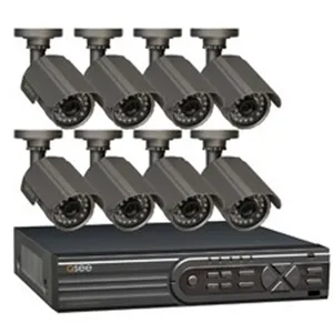 16CH Real Time DVR + 8 camaras 450TVL CCD HD 1TB  pn QT4760-8A6-1