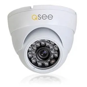 Camara 600TVL DOMO WHITE ALUMINUM con IR 24 LEDS pn QM6011D