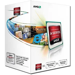CPU A4 X2 4000 APU Box  PN:AD4000OKHLBOX