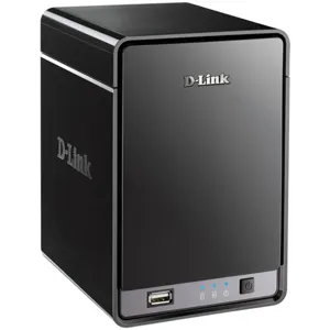 Grabadora de video en red mydlink 2-Bay SATA (discos no incluidos)  DNR-322L