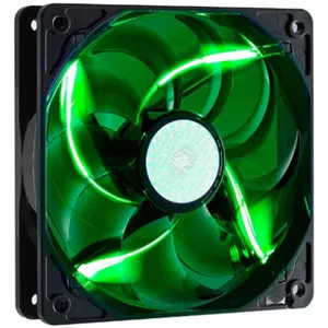 Ventilador 12CM Long Life 2000RPM, 19dB color Verde pnR4-L2R-20AG-R2