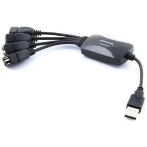 Cable USB flexible 4 puertos USB 2.0 pnUSB-CBBH