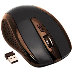 Mouse Inalambrico 2.4G  6 botones Negro ARG-MS-0032B