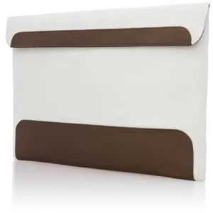 Funda 13.3" Ultrabook Thin Canvas Blanco y Cafe  TTS00112US