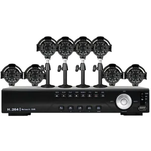 Kit Vigilancia 16 Canales, 8 Cámaras, sin HDD, pnDK16-C21608CM