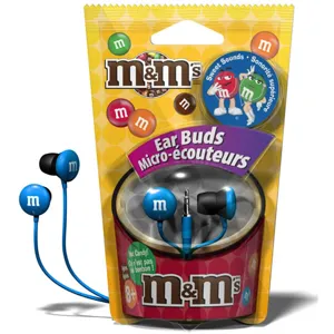 Audífonos M&M Azul, 3.5mm 190552