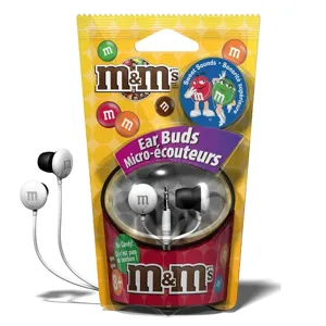Audifonos M&M Blanco, 3.5mm 190554