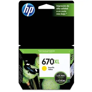 HP 670XL YELLOW CZ120AL