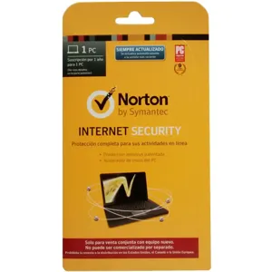 Norton Internet Security 1Usuario Tarjeta 21307484