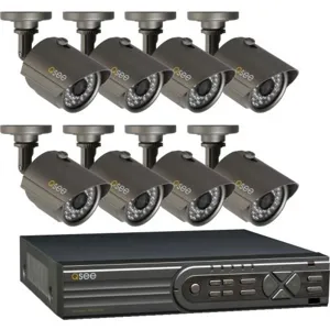 16CH Real Time DVR + 8 camaras 650TVL HDMI HDD 1TB  pnQT4760-8H4-1