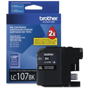 Tinta Negra LC107BK J4410-4510-4610DW 1200 PAG