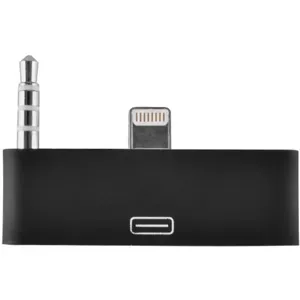 Adaptador Conector iPhone de 30 pines a 8 pines con audio Jack incorporado (iPhone 5 a 4)