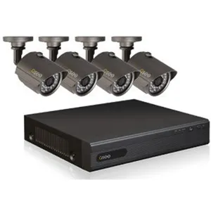 Kit DVR 8 canales, 4 cámaras 650TVL  HDD 500GB pnQT228-4H4-5