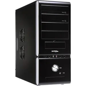 Gabinete ATX CS3-1355 Negro. Fuente 450W