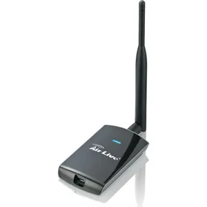 Adaptador USB con antena desmontable 5dBi pnWN-380USB
