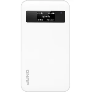 QG-103N  QGenie 6-in-1 Mobile NAS, Personal Cloud, 3000mAh Power Bank, 802.11b/g/n WiFi AP, USB SSD 64MB RAM, USB 3.0, SD Card, 10/100 LAN