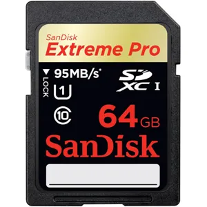 Memoria 64GB SDXC Extreme Plus  CL10 PN:SDSDXPA-064G-X46‏