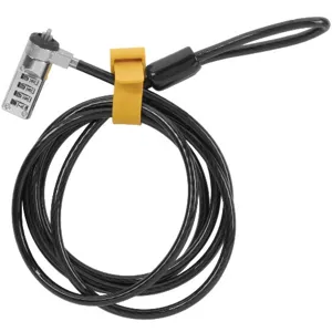 Candado de Seguridad con clave para Notebook Acero Carbono K64675