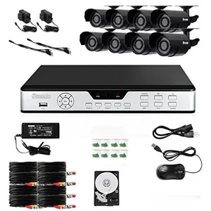 8CH 960H DVR + 8 Camaras x 600TVL HD 500GB HDD 3G Mobile Access Surveillance pn PKD-DK0855-500GB