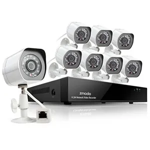 8 CH NVR sPoE + 8 Camaras IP 720P  pn ZM-SS718