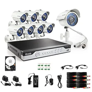 8 CH DVR H264 960H + 8 CAMARAS 700 TVL + 1TB HDD  pn KHI8-YARUZ8ZN-1T