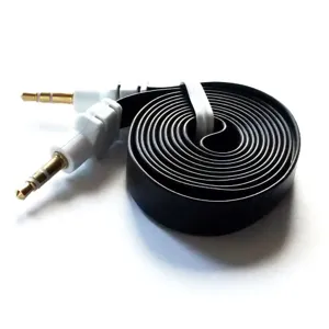 Cable Audio Plug 3.5mm Negro 1m  PN:06230