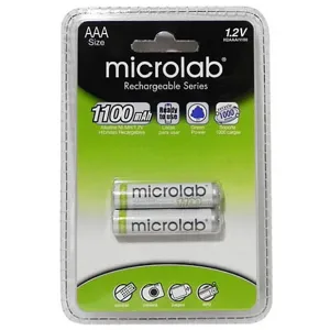 Pilas recargables PACK 2 AAA 1100mah PN:3033